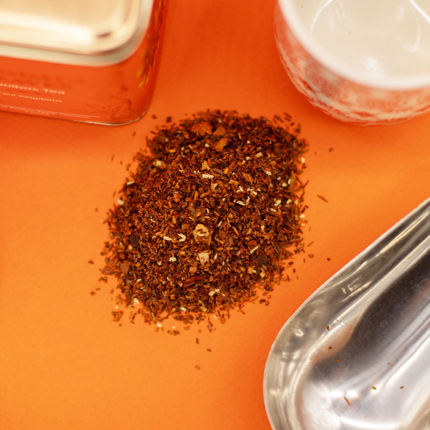 50g Rooibos Tee – Apfel, Zimt & Kokosnuss | Four Kingdoms (Dose)