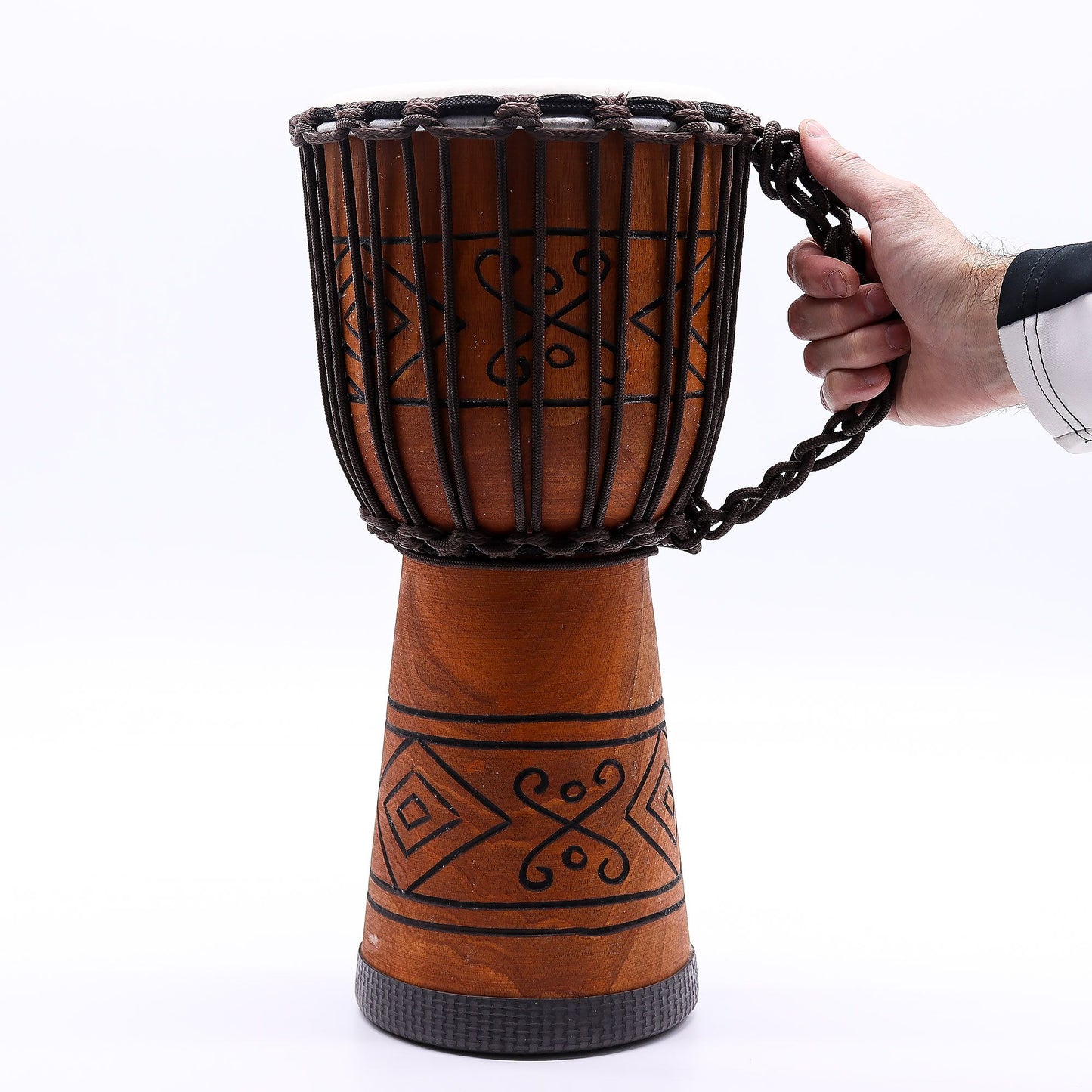 Pro Djembe Trommel Mittel – Soul Sound (tief) 40cm / 18cm Ø