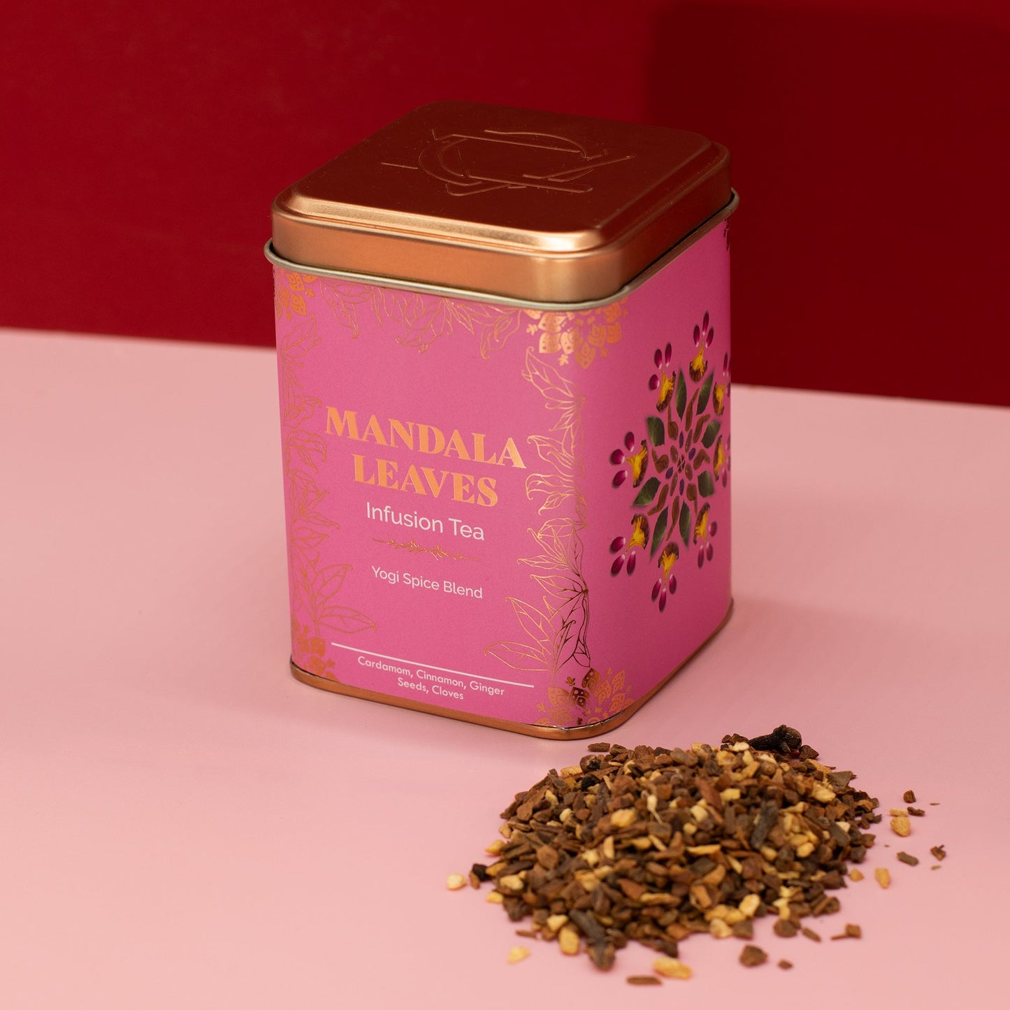 50g Gewürztee – Zimt, Ingwer & Kardamom | Yogi Spice Blend (Dose)
