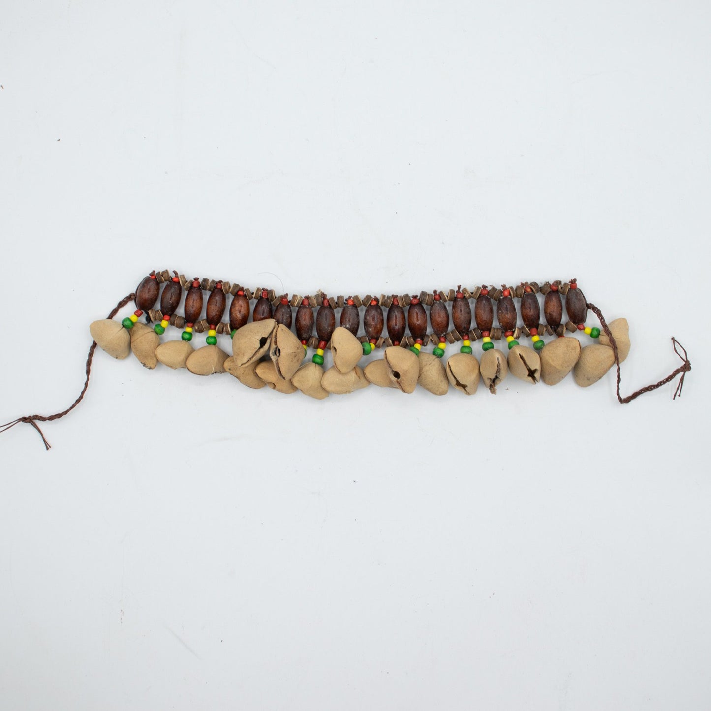 Kenari Muschel-Fußrassel – Armband Shaker (20 Schalen)