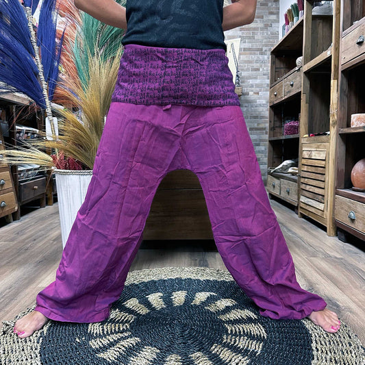 Yoga & Festival Hose – Thai Fisherman Mandala Mantra – Lila