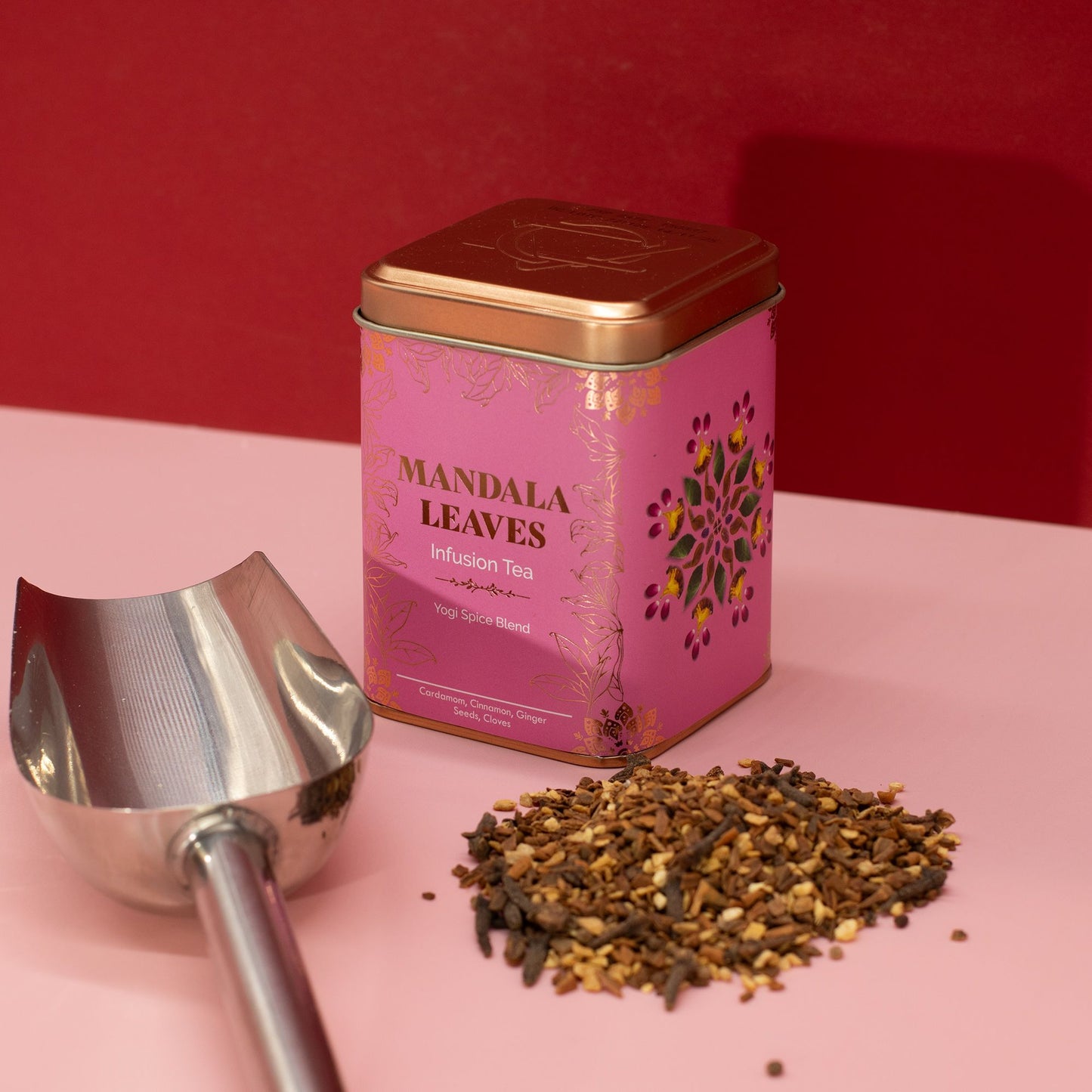 50g Gewürztee – Zimt, Ingwer & Kardamom | Yogi Spice Blend (Dose)