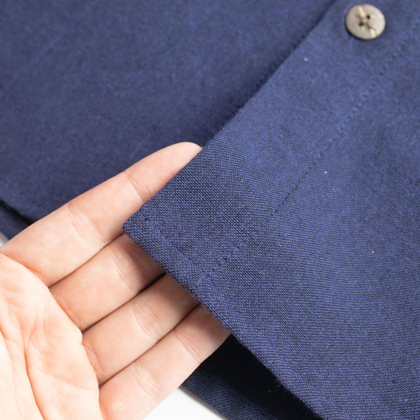 Nomad Sari Kathmandu Shirt – Indigo – Größe L