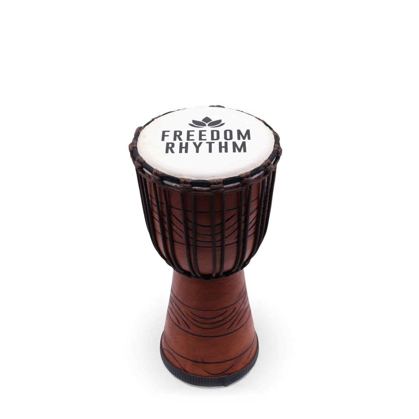 Pro Djembe Trommel Mittel – Freedom Rhythm (hoch) 40cm / 18cm Ø