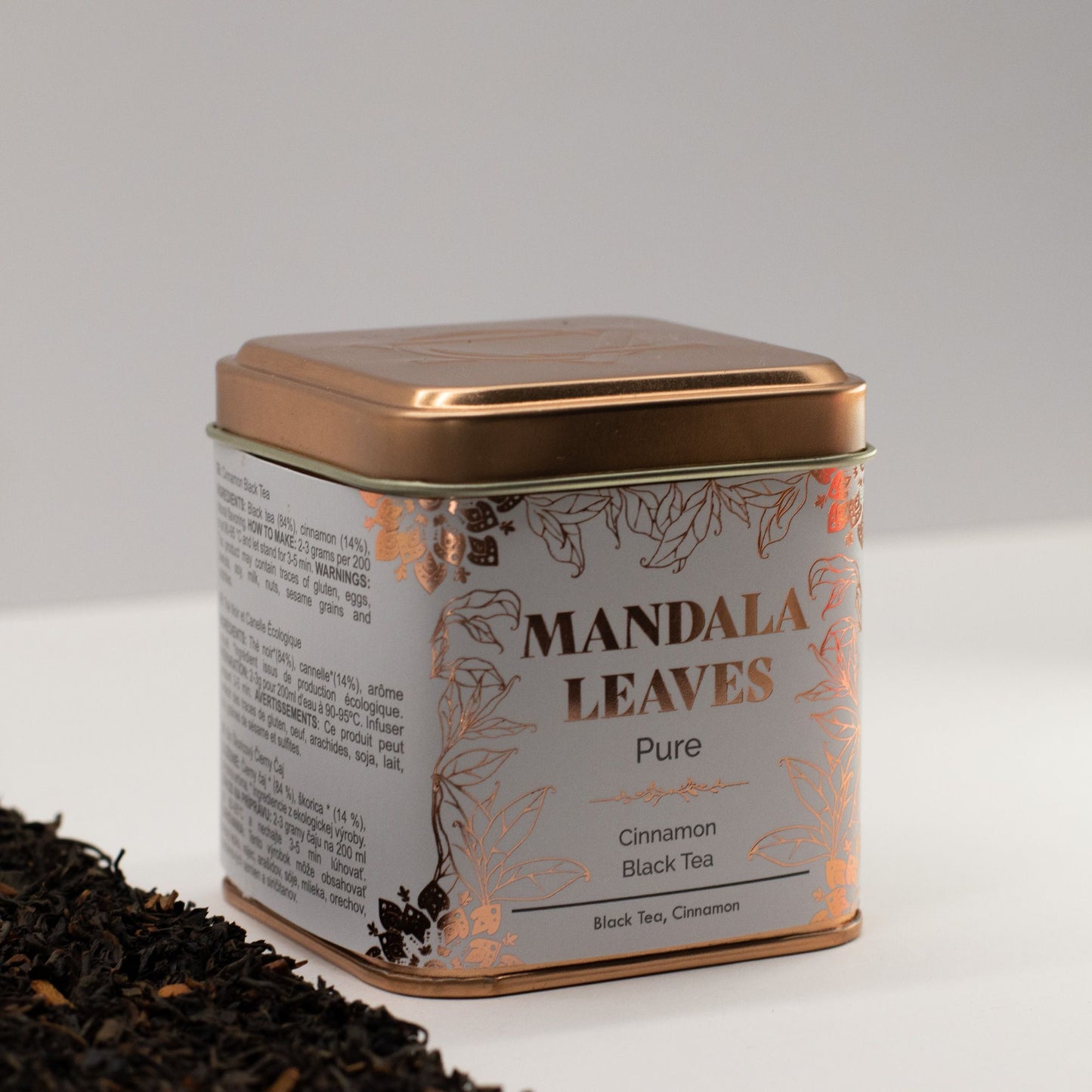 50g Bio Schwarztee – Zimt & Wärme | Organic Cinnamon Black Tea (Dose)