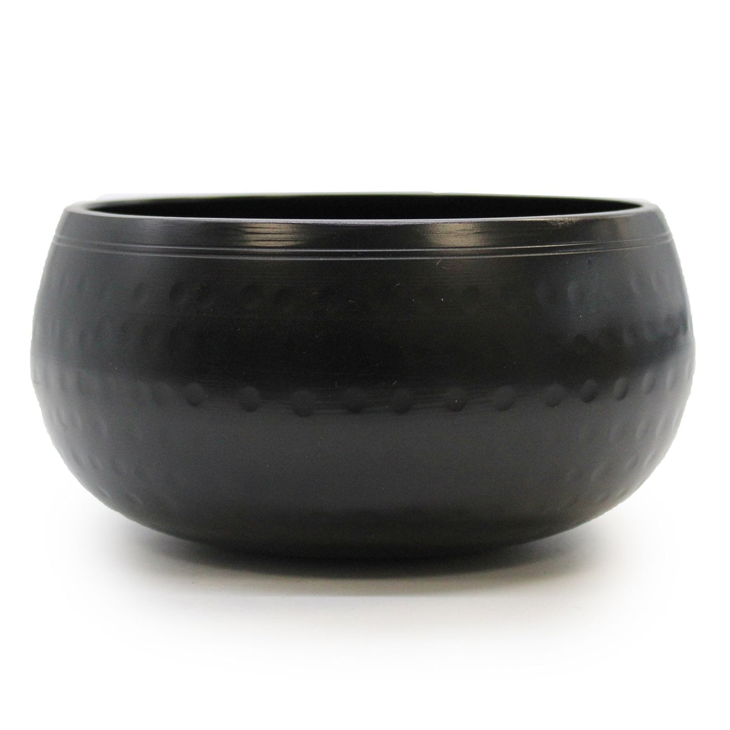 Tibetische Klangschale Schwarz Gehämmert – Mittel 15cm
