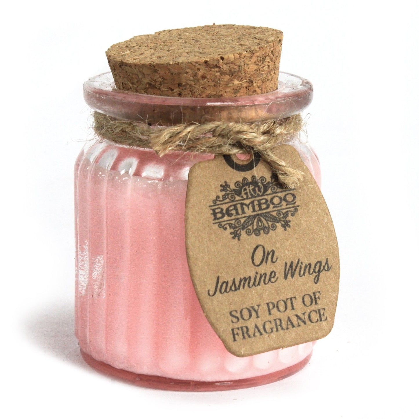 Sojakerze im Glas – Jasmin | Soy Pot of Fragrance „On Jasmine Wings“