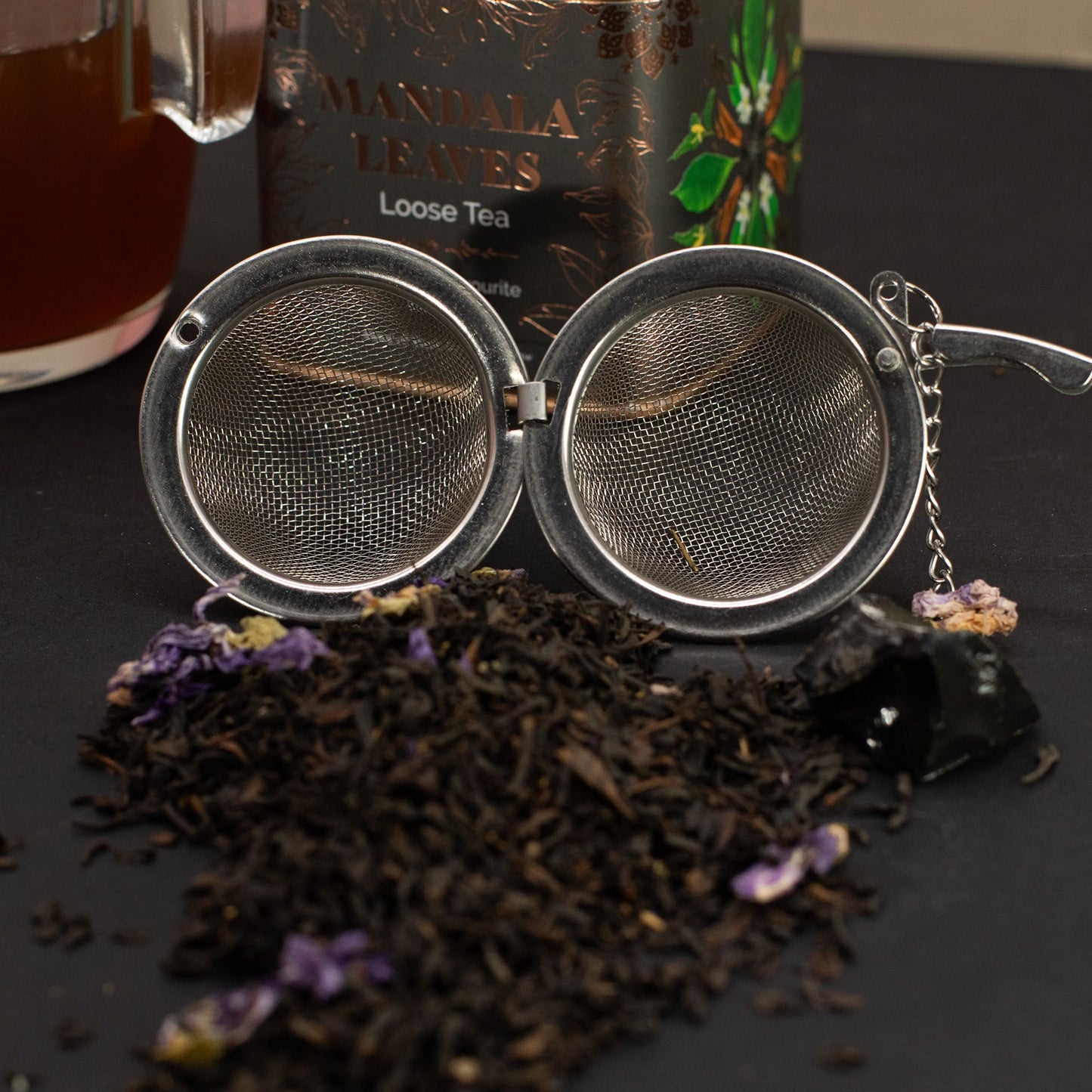 50g Schwarztee – Earl Grey mit Bergamotte & Malvenblüten | Merlin's Favourite (Dose)