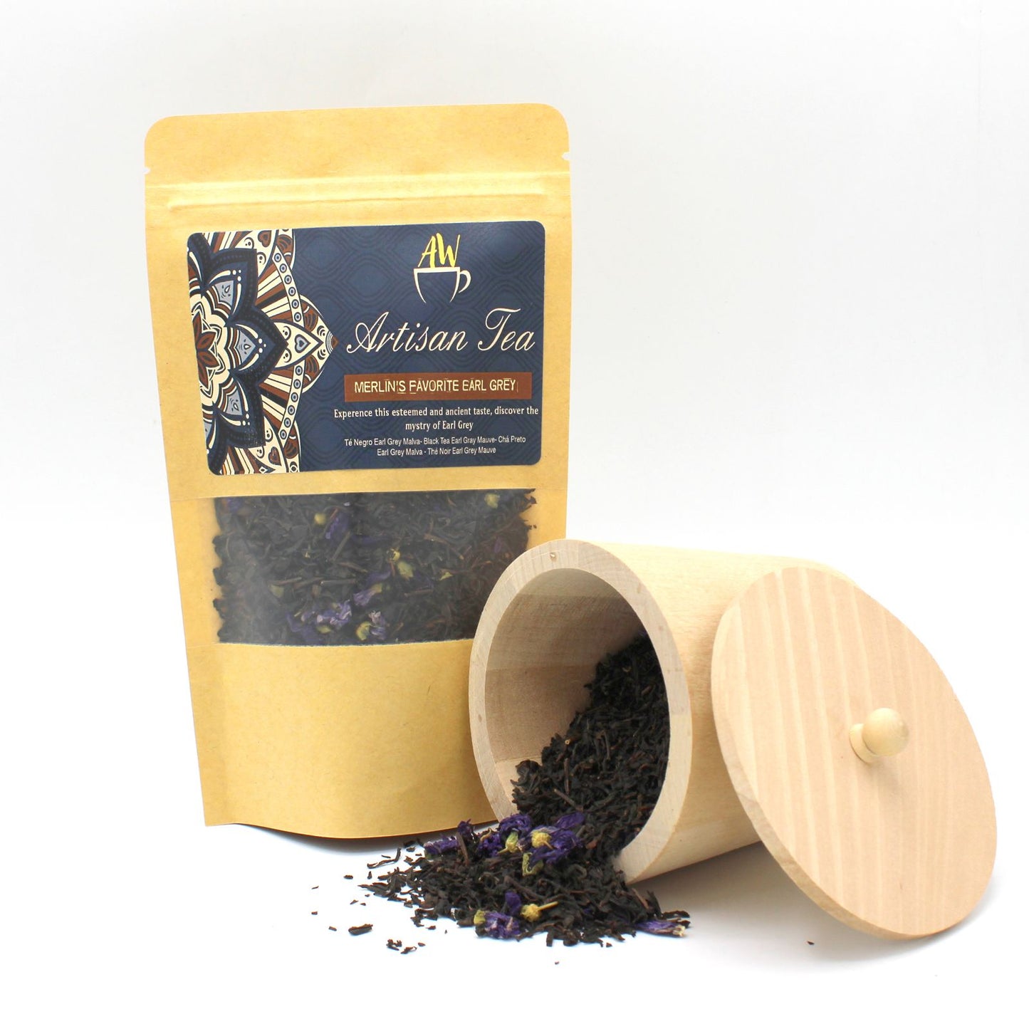 50g Earl Grey Schwarztee – Bergamotte & Eleganz | Merlin's Favorite