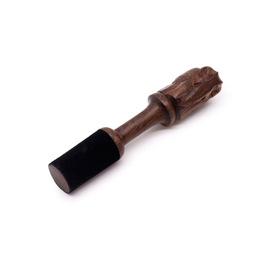 Klangschalen-Schlegel 14cm – Elefant Schnitzerei