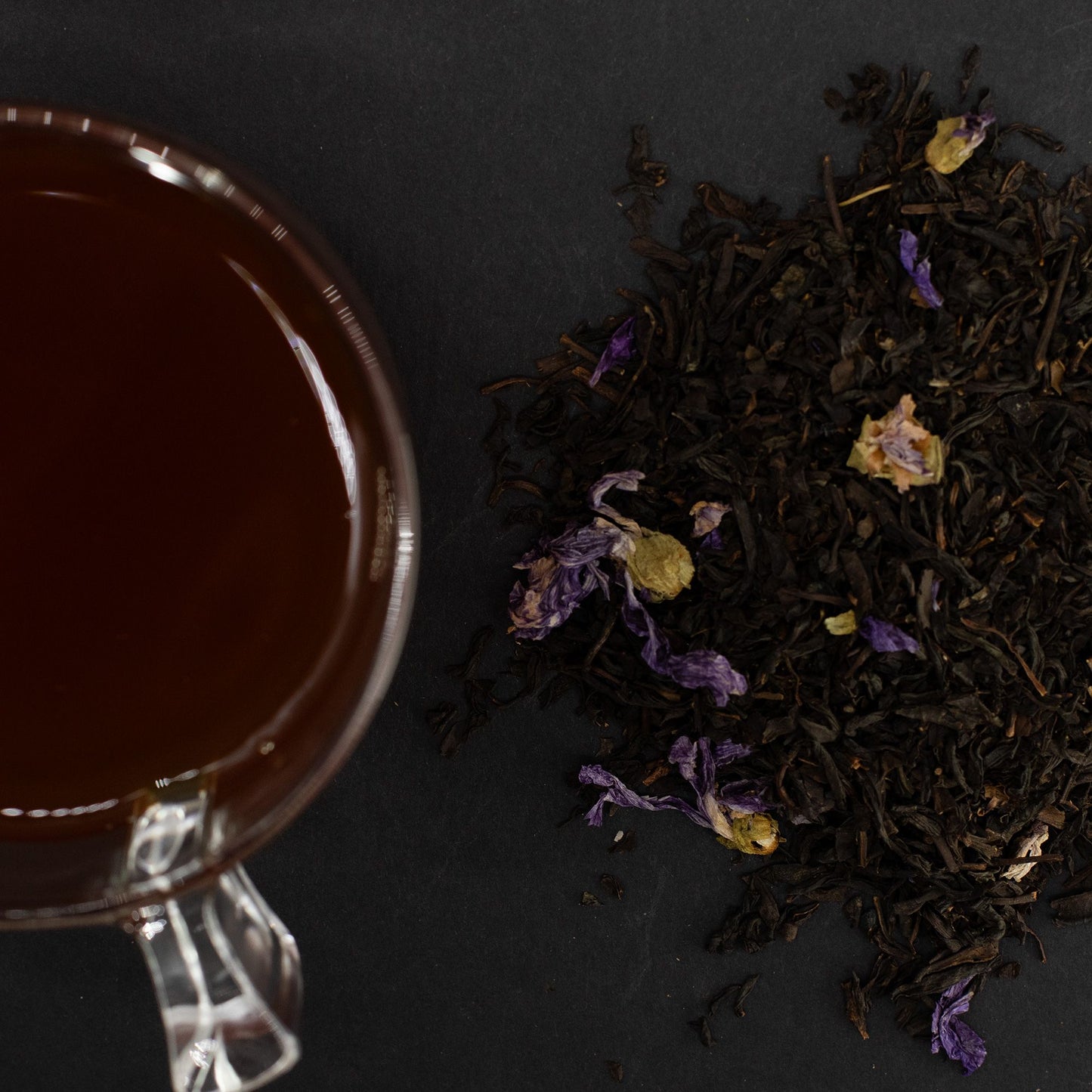 50g Schwarztee – Earl Grey mit Bergamotte & Malvenblüten | Merlin's Favourite (Dose)
