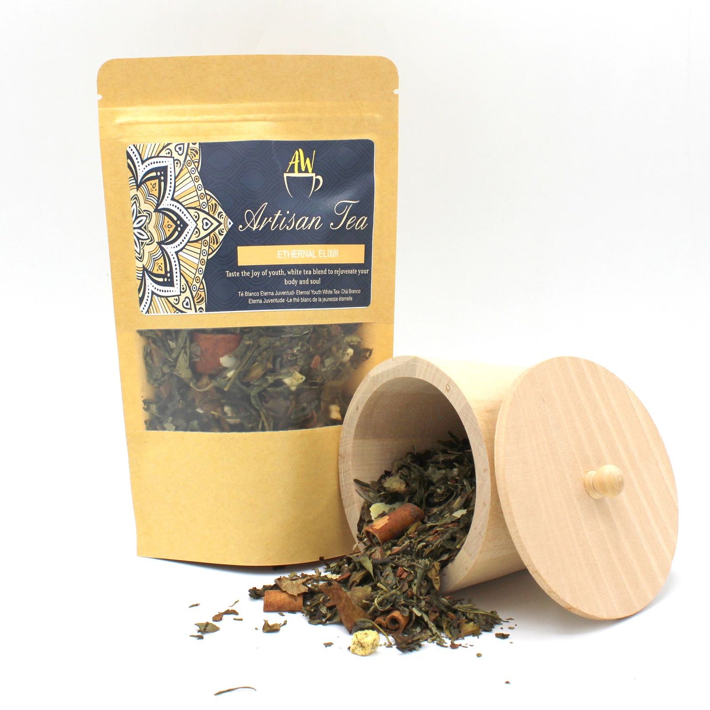 50g Weißtee – Sencha & Pai Mu Tan | Ethernal Elixir