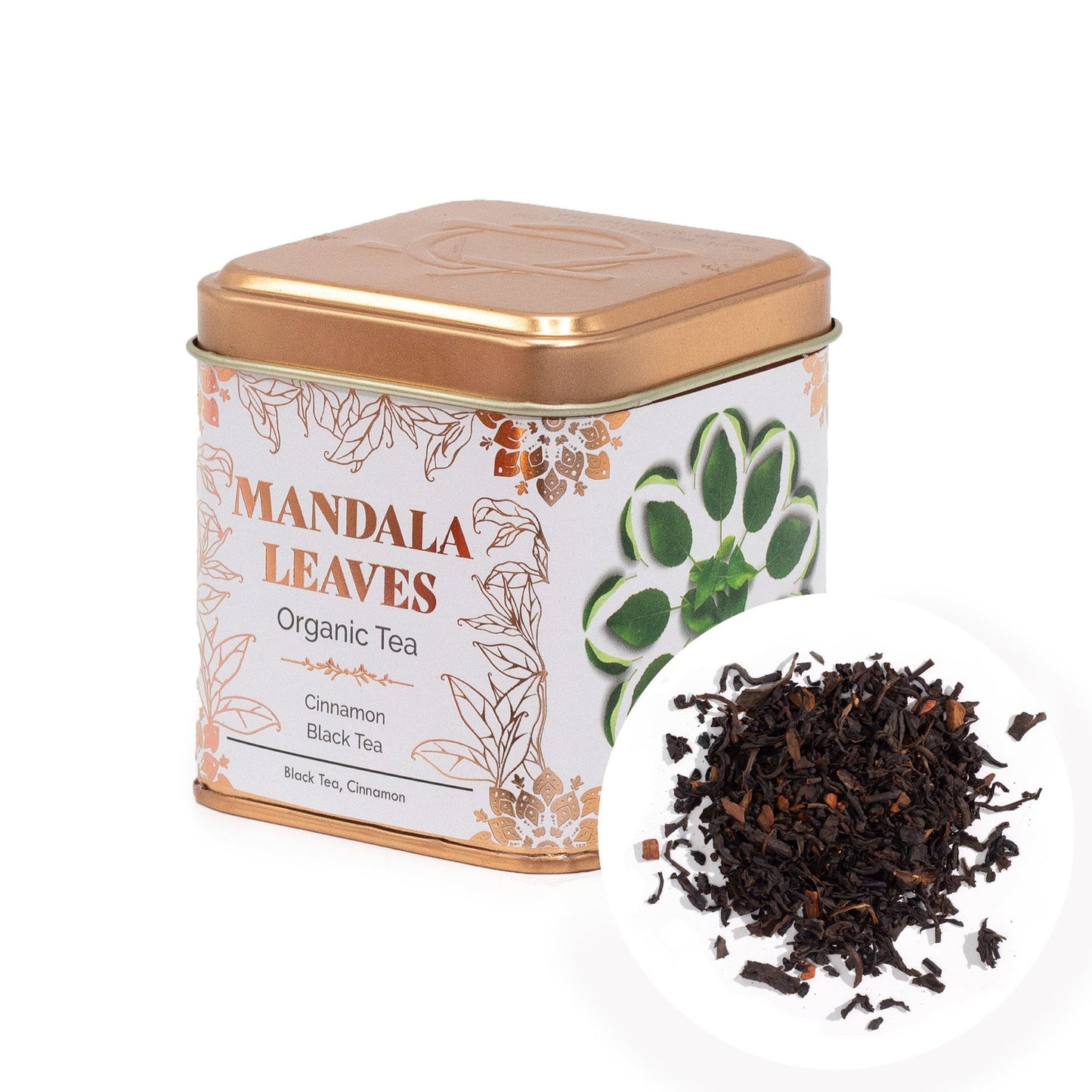 50g Bio Schwarztee – Zimt & Wärme | Organic Cinnamon Black Tea (Dose)