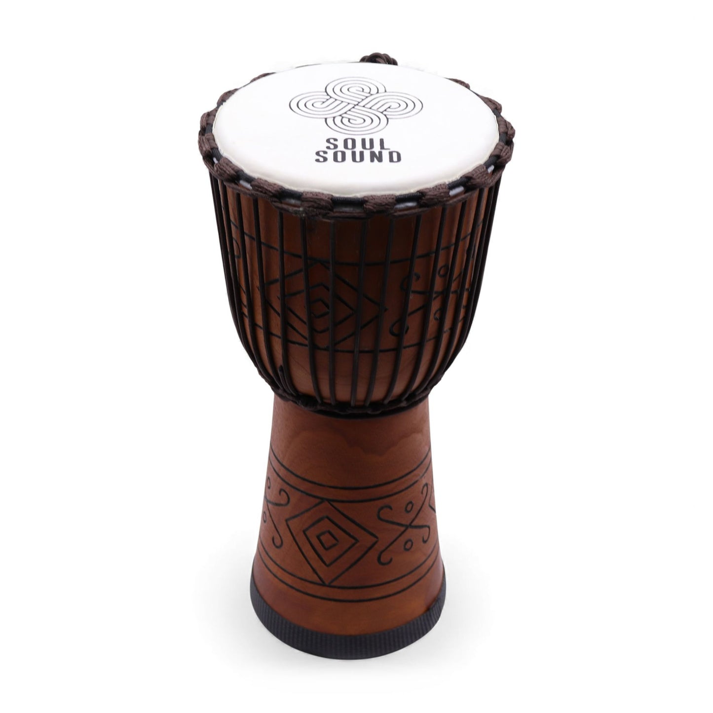 Pro Djembe Trommel Groß – Soul Sound (tief) 50cm / 22cm Ø