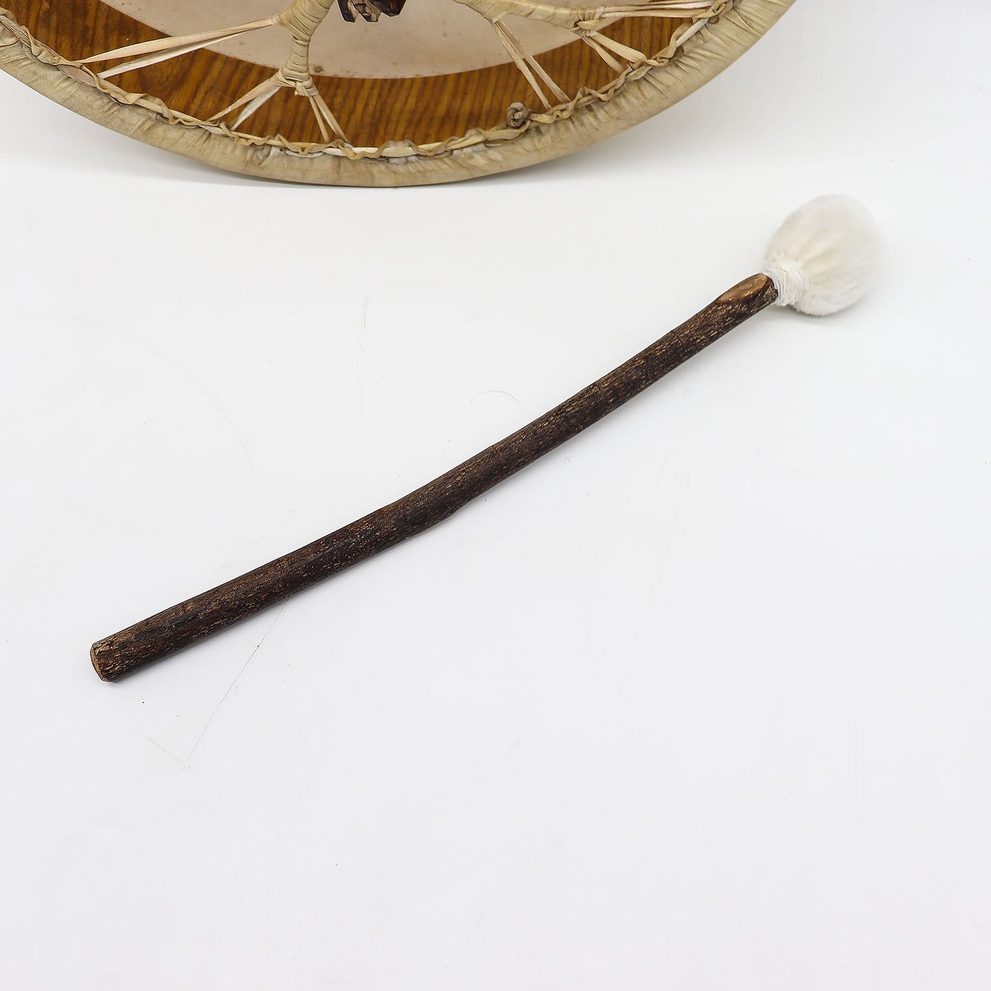 Spirit of the Bear – Schamanentrommel mit Schlegel, stimmbar – 40cm