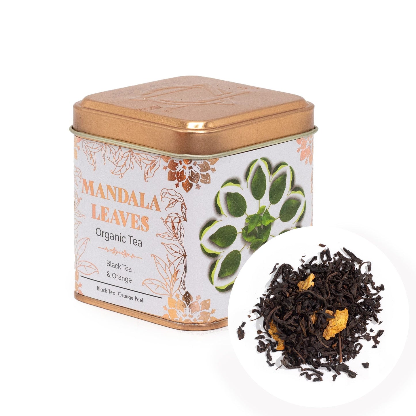 50g Bio Schwarztee – Orange & Zitrus | Organic Narnaja Black Tea (Dose)