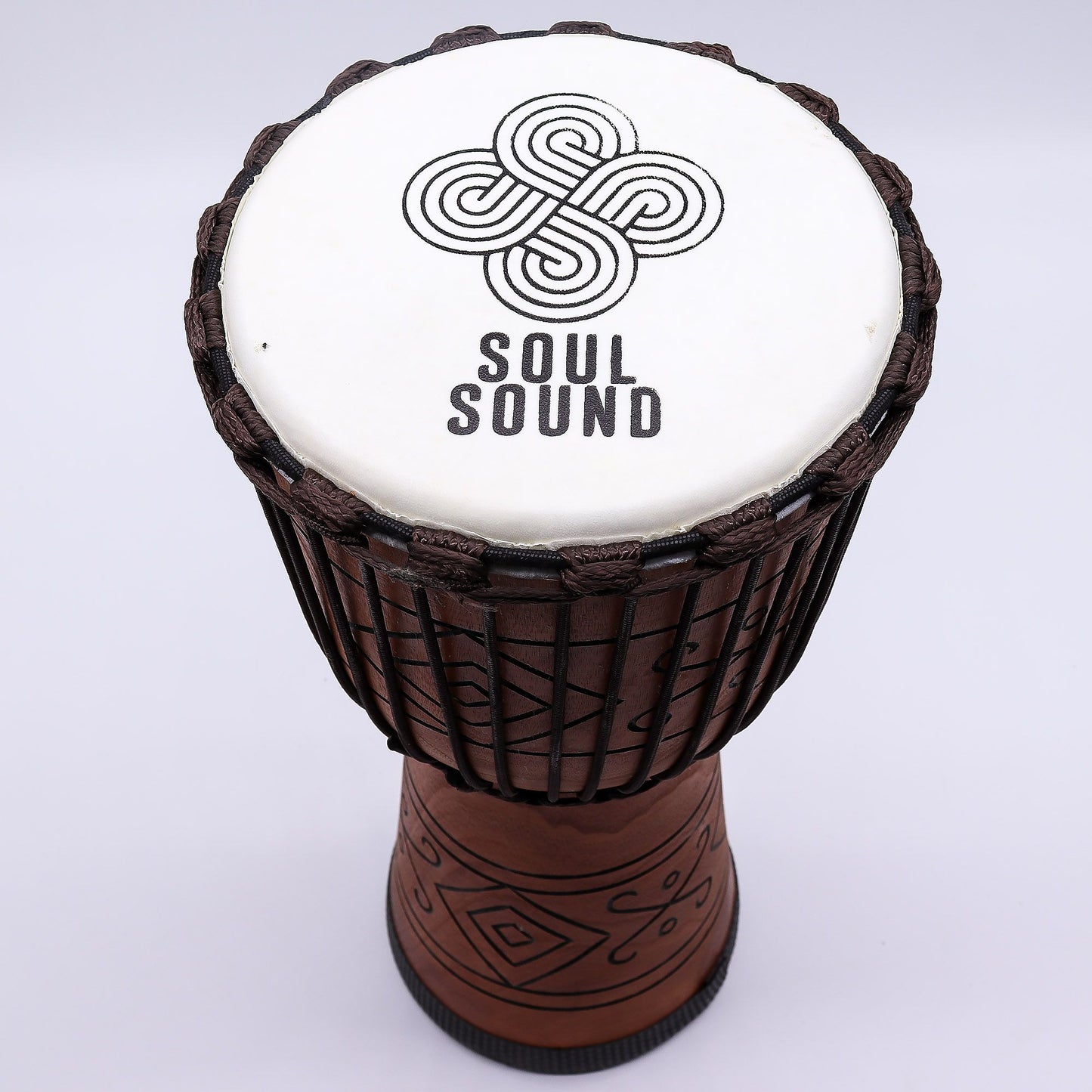Pro Djembe Trommel Groß – Soul Sound (tief) 50cm / 22cm Ø