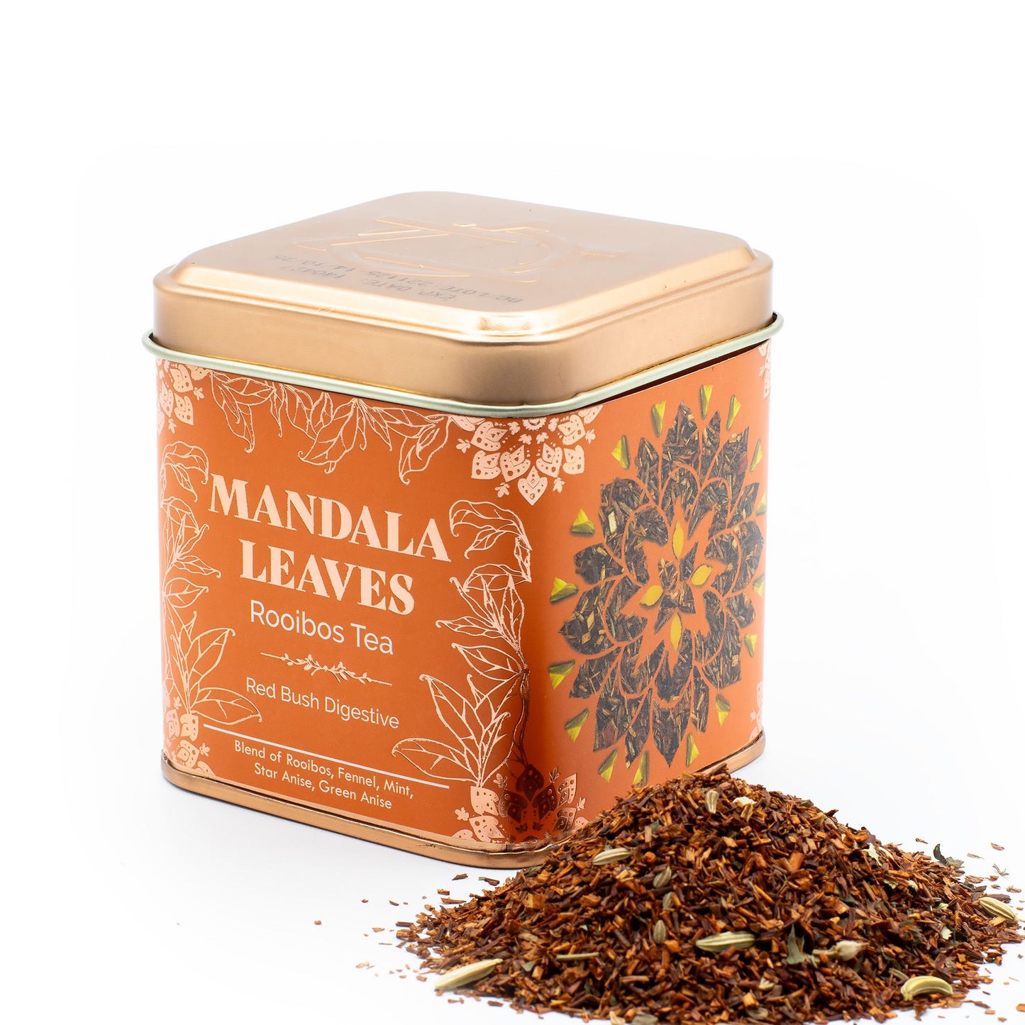 50g Rooibos Tee – Verdauung & Wohlbefinden | Red Bush Digestive (Dose)