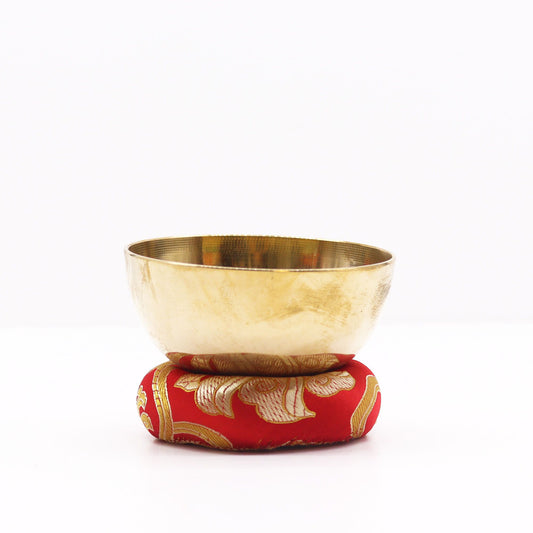 Klangschalen-Ring-Kissen 8cm – Rot (für 10-12cm Klangschalen)