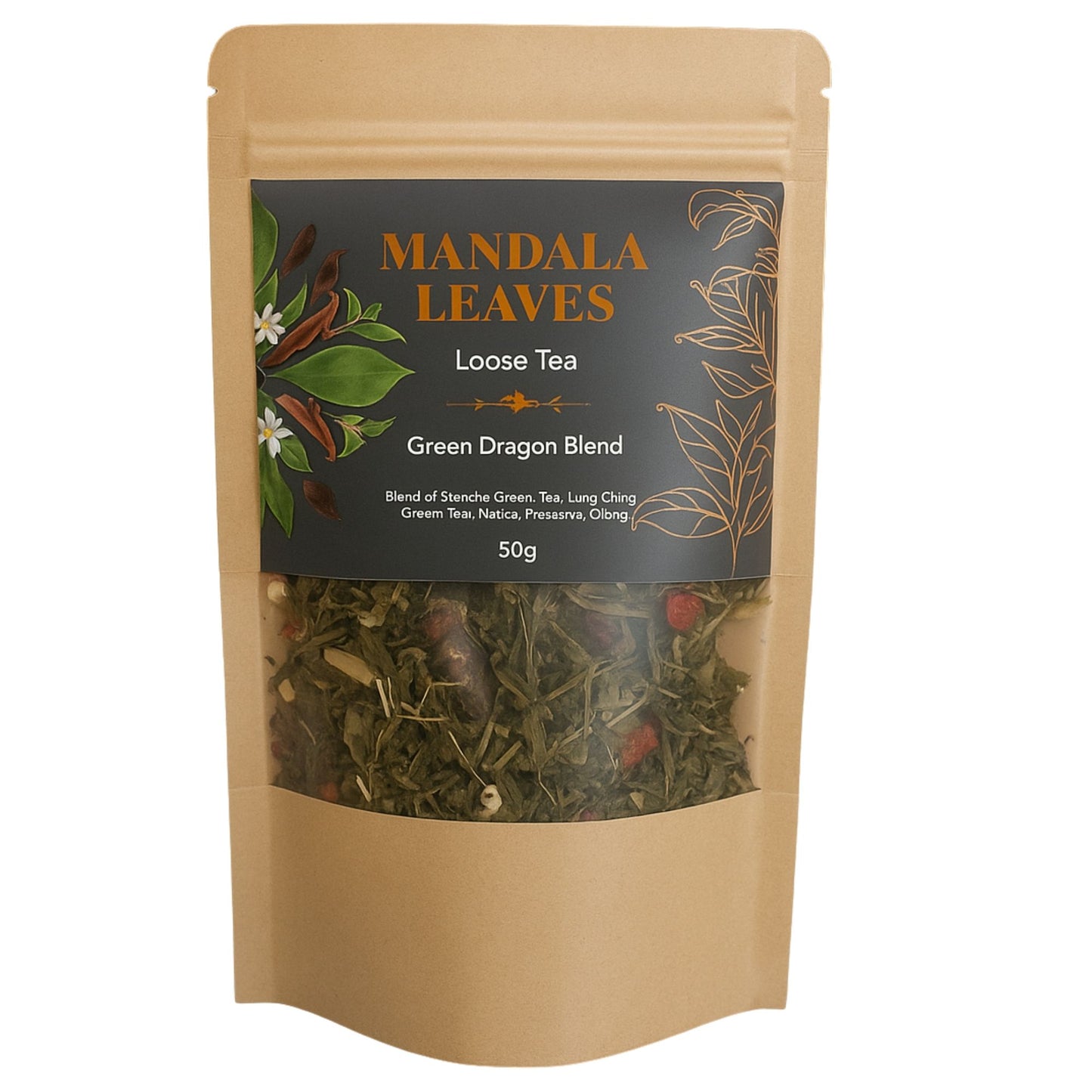 50g Grüntee – Klassisch & Gesund | Green Dragon Blend